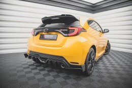 Street+ Heck Ansatz Flaps V.4 passend für Toyota GR Yaris Mk4 schwarz Hochglanz