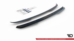 Heck Spoiler Aufsatz Abrisskante passend für Cupra Ateca Mk1 / Mk1 Facelift schwarz Hochglanz
