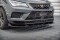 Cup Spoilerlippe Front Ansatz V.1 passend für Cupra Ateca Mk1 schwarz Hochglanz