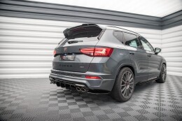 Heck Ansatz Diffusor für Cupra Ateca Mk1 / Mk1 FL schwarz Hochglanz