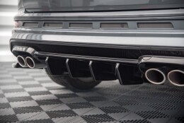 Heck Ansatz Diffusor passend für Cupra Ateca Mk1 / Mk1 Facelift schwarz Hochglanz
