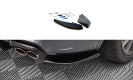 Heck Ansatz Flaps Diffusor passend für Cupra Ateca Mk1 / Mk1 Facelift schwarz Hochglanz