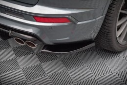 Heck Ansatz Flaps Diffusor passend für Cupra Ateca Mk1 / Mk1 Facelift schwarz Hochglanz