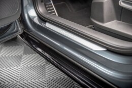 Seitenschweller Ansatz Cup Leisten passend für Cupra Ateca Mk1 / Mk1 Facelift schwarz Hochglanz