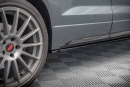 Seitenschweller Ansatz Cup Leisten passend für Cupra Ateca Mk1 / Mk1 Facelift schwarz Hochglanz