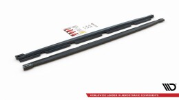 Seitenschweller Ansatz Cup Leisten passend für Cupra Ateca Mk1 / Mk1 Facelift schwarz Hochglanz