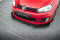 Street Pro Cup Spoilerlippe Front Ansatz V.3 passend für VW Golf 6 GTI Mk6 SCHWARZ+ HOCHGLANZ FLAPS