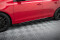 Street Pro Seitenschweller Leisten + Flaps passend für VW Golf GTI Mk6 schwarz Hochglanz