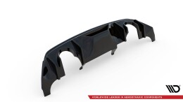 Heck Ansatz Diffusor für Ford Fiesta ST mk8 + Milltek Sport Endschalldämpfer + GPF System