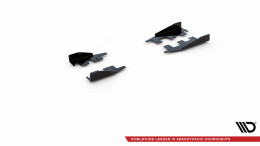 Seitenschweller Flaps für VW Golf GTI Mk6 schwarz Hochglanz