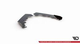 Front Stoßstange Flaps passend für VW Golf GTI Mk6 FLAPS HOCHGLANZ