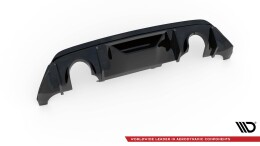 Street+ Heck Ansatz Diffusor V.3 passend für Ford Fiesta ST Mk8 schwarz Hochglanz