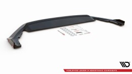 Street+ Spoilerlippe Front Ansatz V.2 + Flaps passend für Skoda Octavia RS Mk4