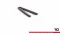 Heck Ansatz Flaps Diffusor V.1 passend für Skoda Octavia RS Liftback / Combi Mk4 Facelift schwarz Hochglanz