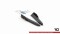Heck Ansatz Flaps Diffusor + Flaps V.2 für Skoda Octavia RS Mk4 schwarz Hochglanz
