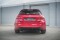 Heck Ansatz Diffusor + Endrohre chrom passend für Peugeot 308 GT Mk2 FL schwarz Hochglanz