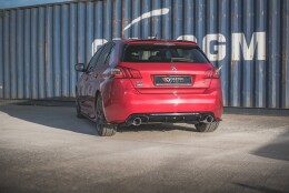 Heck Ansatz Flaps Diffusor passend für Peugeot 308...
