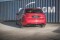 Heck Ansatz Flaps Diffusor passend für Peugeot 308 GT Mk2 Facelift schwarz Hochglanz