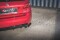Heck Ansatz Flaps Diffusor passend für Peugeot 308 GT Mk2 Facelift schwarz Hochglanz