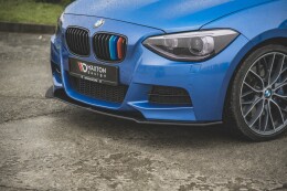 Street Pro Cup Spoilerlippe Front Ansatz für BMW M135i F20 ROT