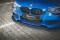 Street Pro Cup Spoilerlippe Front Ansatz für BMW M135i F20 SCHWARZ+ HOCHGLANZ FLAPS
