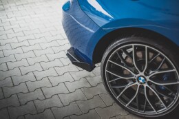 Street Pro Heck Ansatz Flaps Diffusor für BMW M135i F20 SCHWARZ+ HOCHGLANZ FLAPS