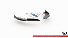 Street Pro Heck Ansatz Flaps Diffusor passend für BMW M135i F20 SCHWARZ+ HOCHGLANZ FLAPS