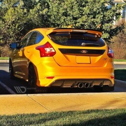 Heck Ansatz Diffusor passend für Ford Focus ST Mk3...