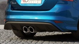 Heck Ansatz Diffusor passend für Ford Focus ST Mk3 (RS Look) schwarz Hochglanz
