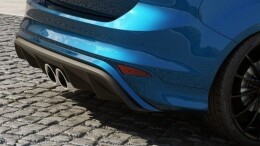 Heck Ansatz Diffusor passend für Ford Focus ST Mk3 (RS Look) schwarz Hochglanz