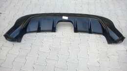 Heck Ansatz Diffusor passend für Ford Focus ST Mk3 (RS Look) schwarz Hochglanz