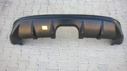 Street+ Heck Ansatz Diffusor passend für Ford Focus ST Mk3 (RS Look) schwarz Hochglanz