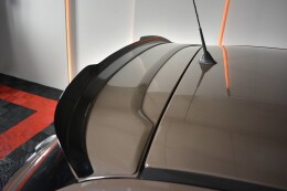 Heck Spoiler Aufsatz Abrisskante für FIAT 500 HATCHBACK SPORT vor Facelift schwarz Hochglanz