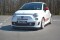 Street+ Spoilerlippe Front Ansatz V.2 passend für ABARTH 500 Mk1 schwarz Hochglanz