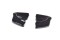 Heck Ansatz Flaps Diffusor passend für Abarth 500 Mk1 schwarz Hochglanz