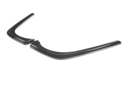 Heck Ansatz Flaps Diffusor passend für VW GOLF 7 VARIANT FACELIFT STANDARD schwarz Hochglanz