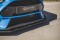 Street Pro Cup Spoilerlippe Front Ansatz  + Flaps für Ford Focus RS Mk3 ROT+ HOCHGLANZ FLAPS