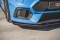 Street Pro Spoilerlippe Front Ansatz + Flaps passend für Ford Focus RS Mk3 rot+ Hochglanz Flaps