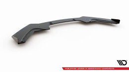 Street Pro Cup Spoilerlippe Front Ansatz V.3 für BMW 1er F20 M-Paket Facelift / M140i SCHWARZ+ HOCHGLANZ FLAPS