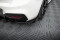 Street Pro Heck Ansatz Flaps Diffusor V.2 passend für BMW 1er F20 M-Paket Facelift / M140i rot+ Hochglanz Flaps