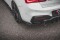 Street Pro Heck Ansatz Flaps Diffusor V.3 passend für BMW 1er F20 M-Paket Facelift / M140i rot+ Hochglanz Flaps