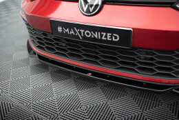 Cup Spoilerlippe Front Ansatz V.2 + Flaps passend für VW Golf GTI / GTE / GTD / R-Line Mk8
