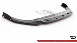 Cup Spoilerlippe Front Ansatz +Flaps V.2 für VW Golf 8 GTI