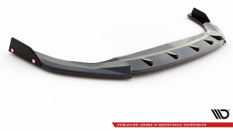 Street+ Spoilerlippe Front Ansatz V.3 + Flaps passend für VW Golf GTI / GTE / GTD / R-Line Mk8