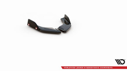 Heck Ansatz Flaps Diffusor V.2 + Flaps passend für VW Golf GTI / GTE Mk8