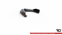 Heck Ansatz Flaps Diffusor V.2 + Flaps passend für VW Golf GTI / GTE Mk8