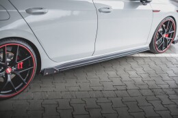 Seitenschweller Ansatz Cup Leisten + Flaps V.2 für VW Golf 8 GTI / GTI Clubsport