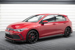 Seitenschweller Ansatz Cup Leisten V.2 für + Flaps für VW Golf GTI / GTE / GTI Clubsport / GTD / R-Line Mk8