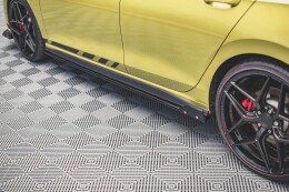 Seitenschweller Ansatz Cup Leisten V.2 für + Flaps für VW Golf GTI / GTE / GTI Clubsport / GTD / R-Line Mk8