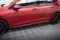 Seitenschweller Ansatz Cup Leisten V.3 passend für VW Golf GTI / GTE / GTI Clubsport / GTD / R-Line Mk8 schwarz Hochglanz